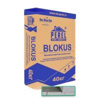 Клей для газобетонных блоков Perel Blokus 40 кг серый