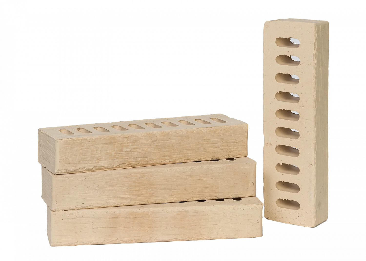 Облицовочный кирпич Plinfa Cassia 1104 рифленый