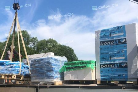Газосиликатные блоки Бонолит D400 600х250х250 стеновые